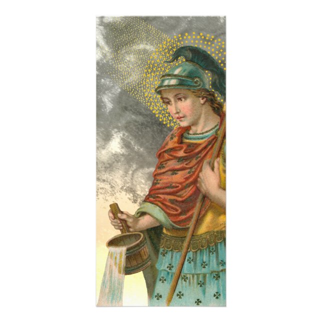 St. Florian med Bucket (Smoke; M 019) Reklamkort (Framsidan)