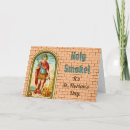 St. Florian of Lorch (BK 32) Blank Greeting Card Kort