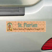 St. Florian of Lorch (BK 32) Bumper Sticker 1