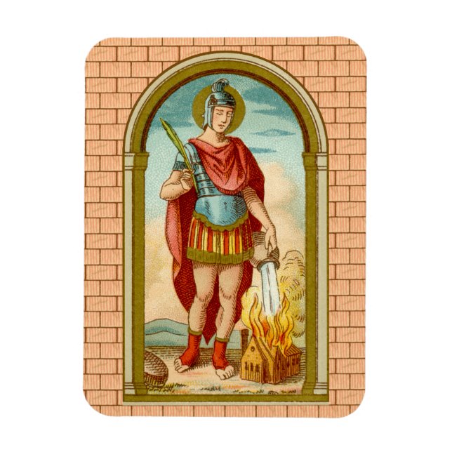 St. Florian of Lorch (BK 32) Magnet (Vertikal)