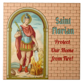 St Florian of Lorch (BK 32) Tile 2 Kakelplatta