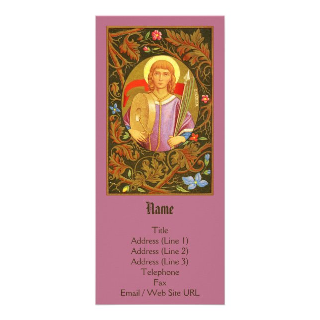 St. Florian of Lorch (PM 03)-Anpassadet Reklamkort (Framsidan)