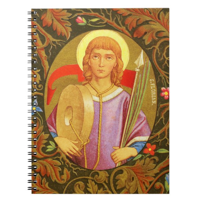 St. Florian of Lorch (PM 03) Anteckningsbok Med Spiral (Framsidan)