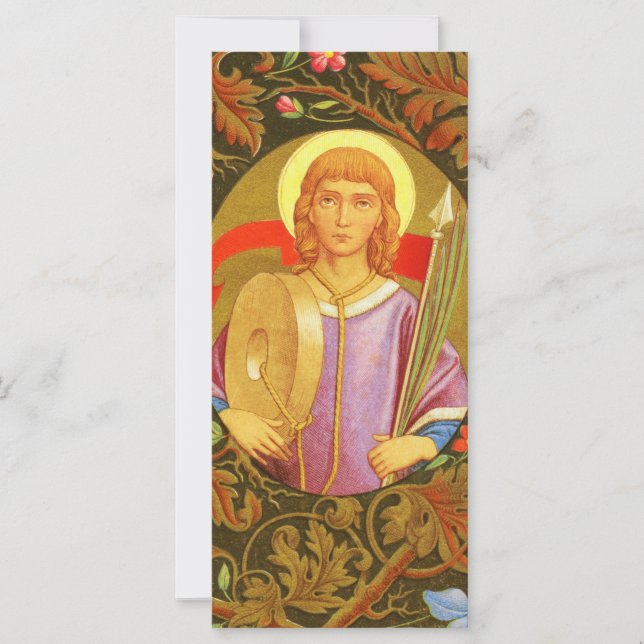 St. Florian of Lorch (PM 03) Greeting Card (Framsida)