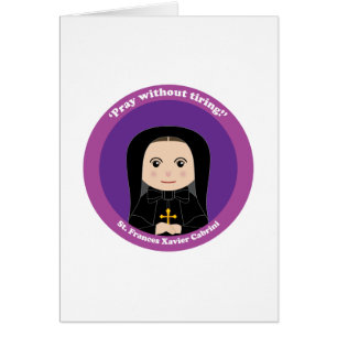 St. Frances Xavier Cabrini Hälsningskort