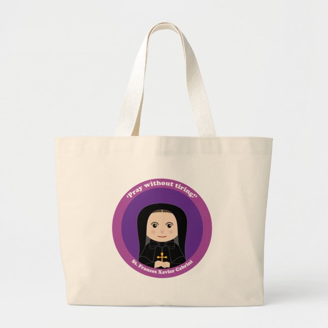 St. Frances Xavier Cabrini Jumbo Tygkasse (Framsidan)