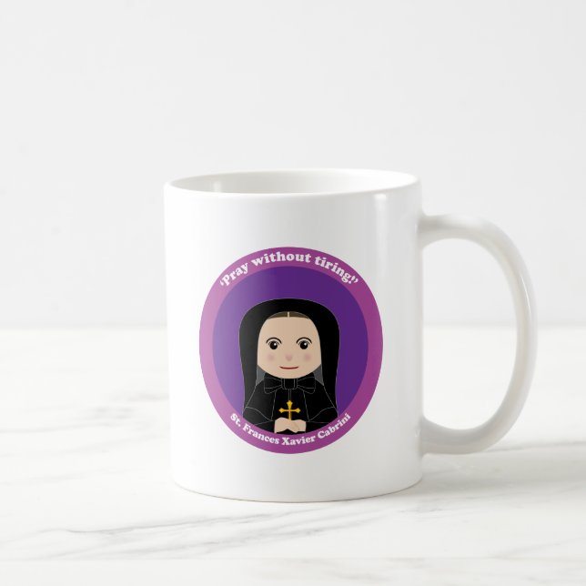 St. Frances Xavier Cabrini Kaffemugg (Höger)