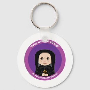 St. Frances Xavier Cabrini Nyckelring