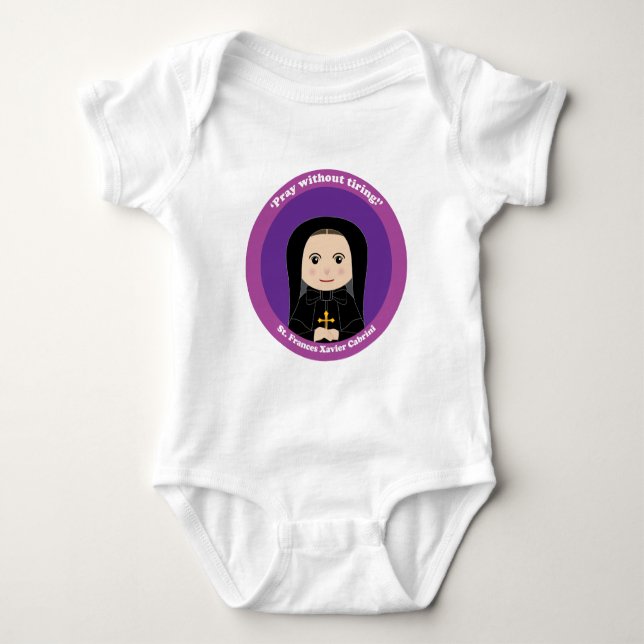 St. Frances Xavier Cabrini T-shirt (Framsida)