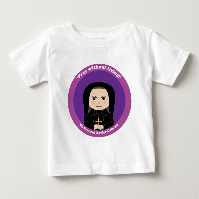 St. Frances Xavier Cabrini T-shirt (Framsida)