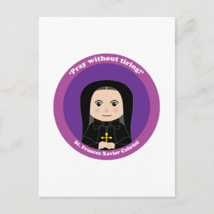 St. Frances Xavier Cabrini Vykort
