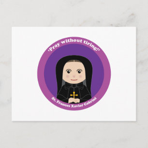 St. Frances Xavier Cabrini Vykort