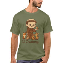 St Francis Alla Varelser T-Shirt