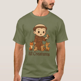 St Francis Alla Varelser T-Shirt