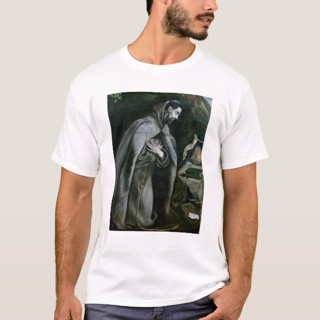 St Francis av Assisi, 1580-95 T Shirt (Framsida)