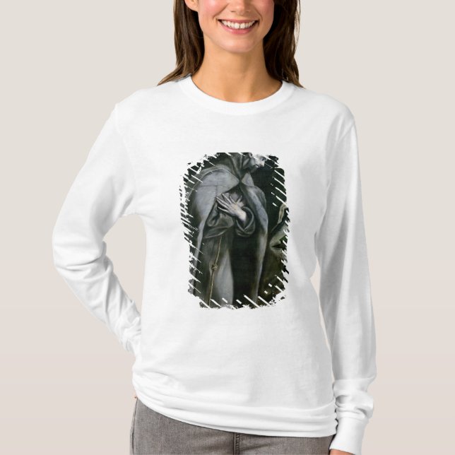 St Francis av Assisi, 1580-95 T-shirt (Framsida)