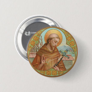 St Francis av Assisi (BK 002) Knapp