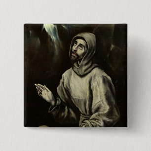 St Francis av Assisi Knapp