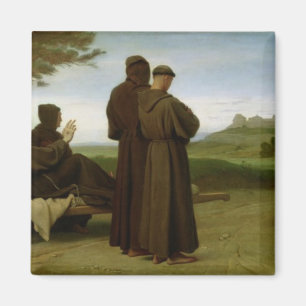 St Francis av Assisi Magnet
