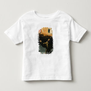 St Francis av Assisi, mirakel av ro T-shirt