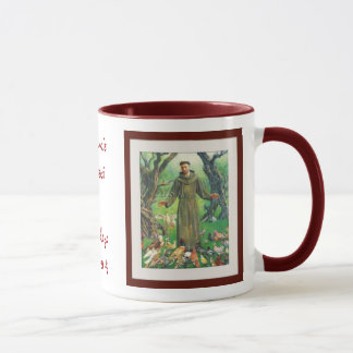 St Francis av Assisi Mugg
