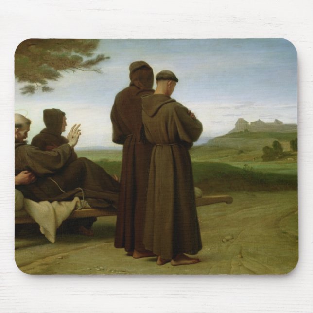 St Francis av Assisi Musmatta (Framsidan)