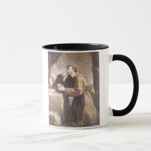 St Francis av Assisi på bönen Mugg