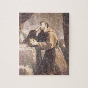 St Francis av Assisi på bönen Pussel