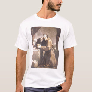 St Francis av Assisi på bönen Tee