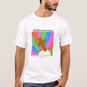 St Francis av Assisi skolar T T-shirt