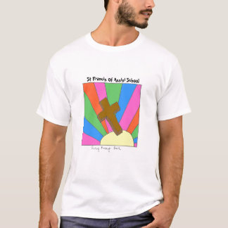 St Francis av Assisi skolar T T-shirt