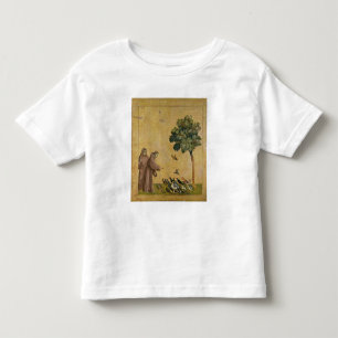 St Francis av Assisi som predikar till fåglarna Tröja