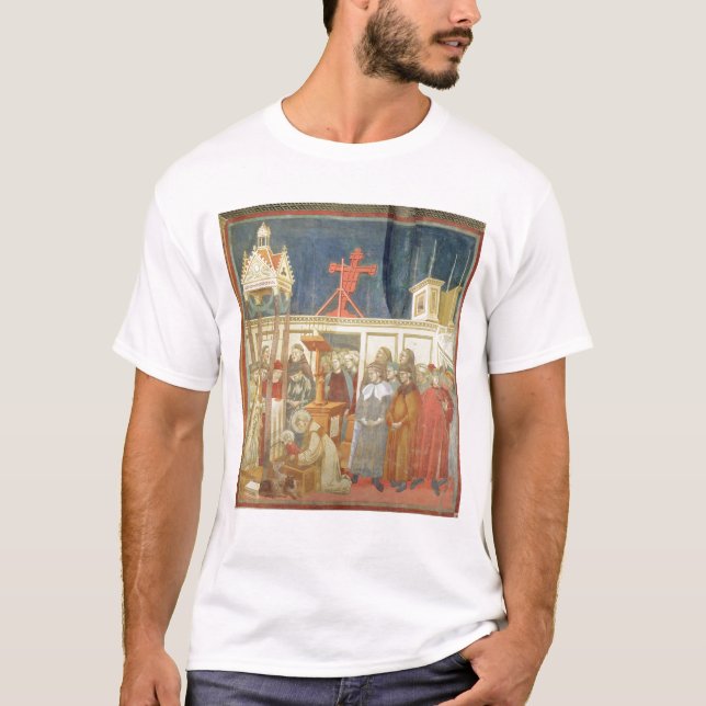 St Francis av Assisi T-shirt (Framsida)