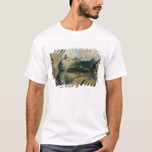 St Francis av det Assisi hälerit stigmatana Tee Shirt