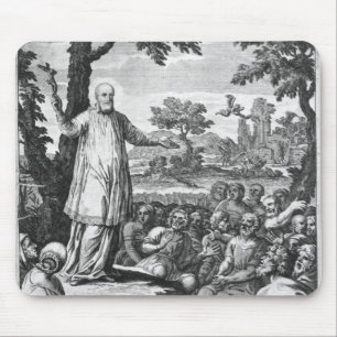 St Francis av Salar som predikar till Musmatta
