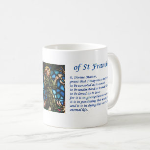St Francis bön Kaffemugg