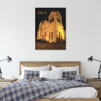St. Francis Cathedral Santa Fe NM Lindad Canvas