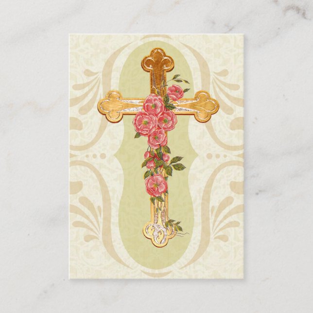 St Francis de Sale på "DITT ARGA" heliga kort (Framsida)