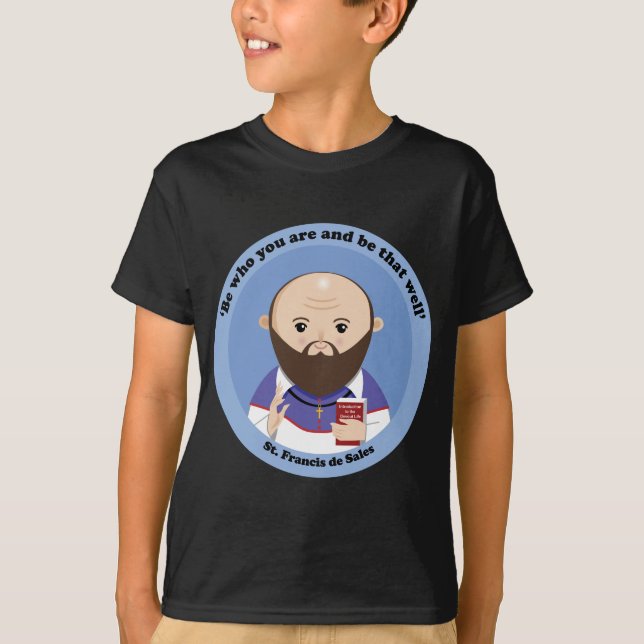 St. Francis de Sales T-shirt (Framsida)