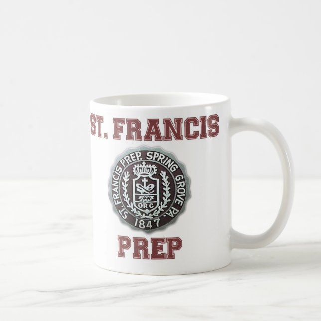 St Francis förbereder muggen Kaffemugg (Höger)