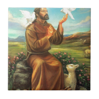 St Francis Fullt-färg utslagsplats, Tie, mugg, Kakelplatta