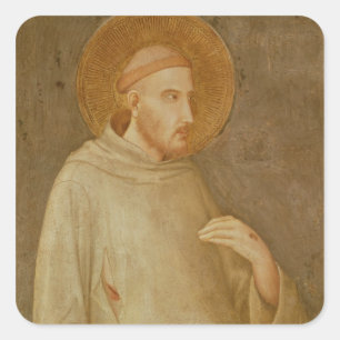 St. Francis Fyrkantigt Klistermärke