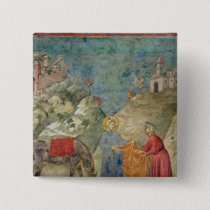 St Francis ger hans lag till en främling Knapp