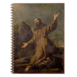 St Francis häleri stigmatana Anteckningsbok