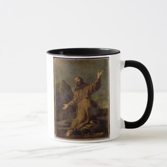 St Francis häleri stigmatana Mugg (Höger)