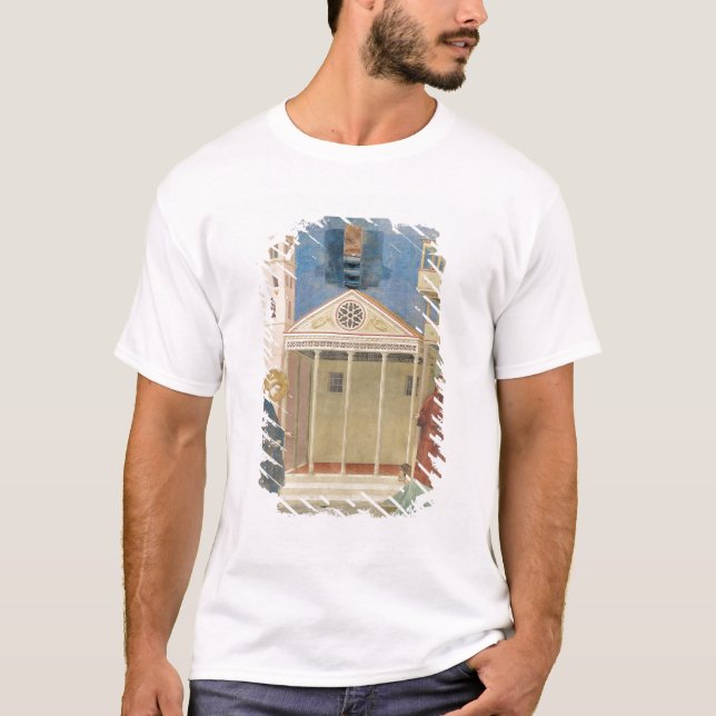 St Francis hedrade vid en enkel man, 1297-99 Tee Shirt (Framsida)