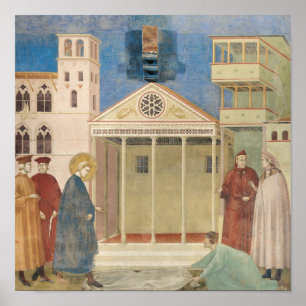 St. Francis Honged by a Simple Man, 1297-99 Poster
