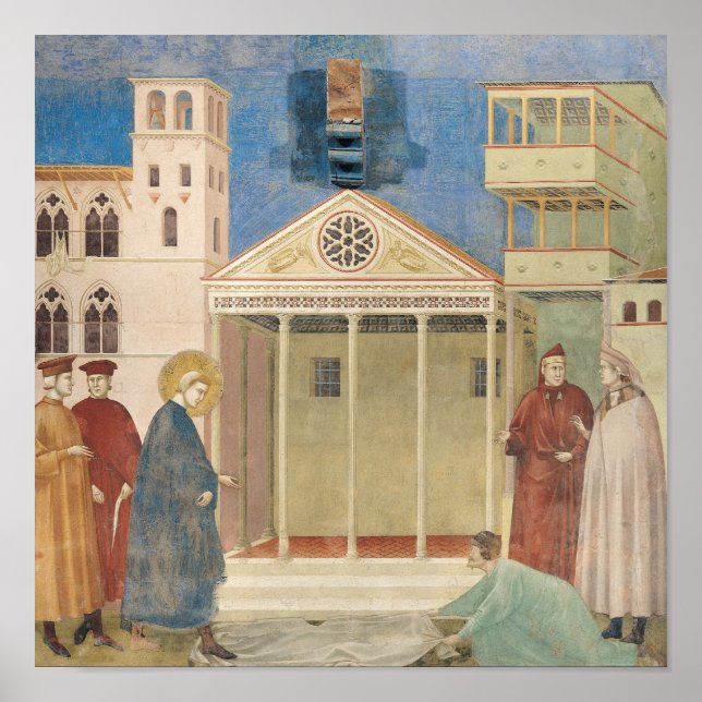 St. Francis Honged by a Simple Man, 1297-99 Poster (Framsidan)