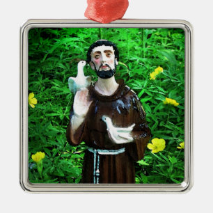 St Francis julprydnad Julgransprydnad Metall