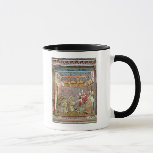 St Francis mottar godkännande Mugg (Höger)